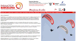 Desktop Screenshot of paramotor-barcelona.com